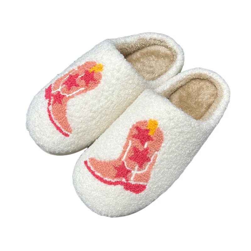 Adults’ Chelsea Star Boots Winter Indoor Plush Slipper