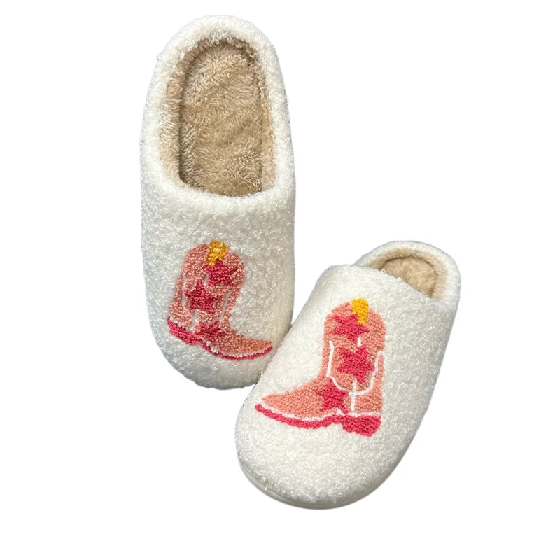 Adults’ Chelsea Star Boots Winter Indoor Plush Slipper