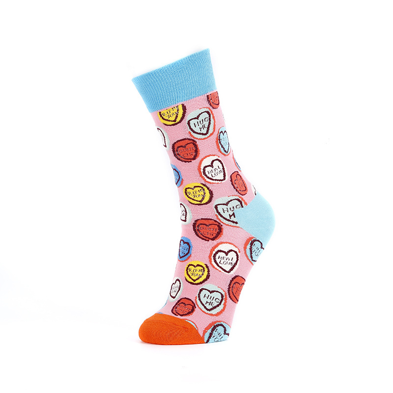 Love Medium Tube Cotton Socks 