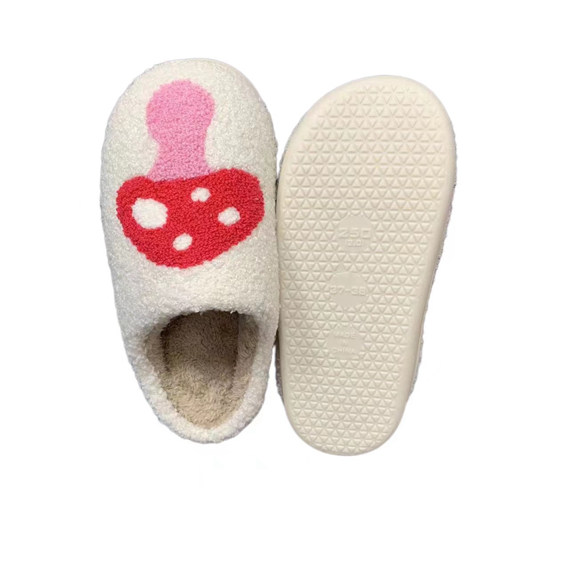 Women’s  Cute Mushroom Winter Indoor Plush Slipper